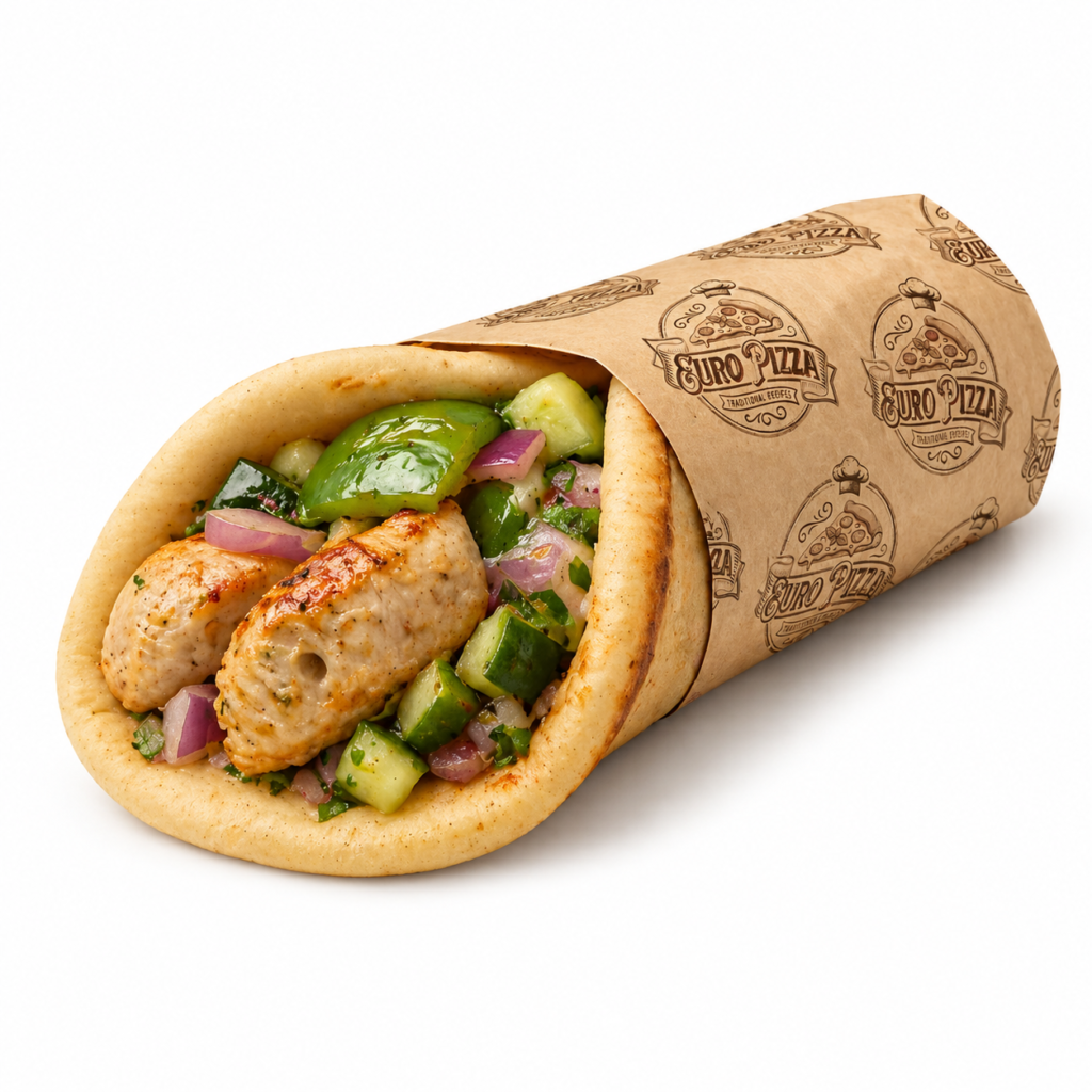 Chicken Kebab-Pitas